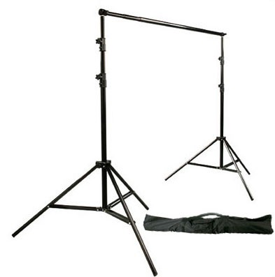 StudioFX New Photography Portable Backdrop Stand Kit Full Size adjustable with carrying bag