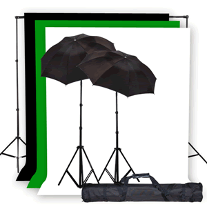 800 Watt Continuous Lighting 10x10 ft  Photo Studio Kit K03