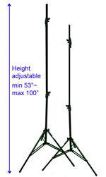 (2) Photo Studio Light Stands