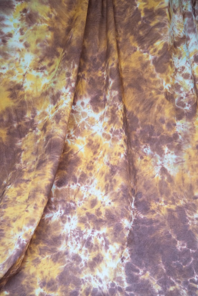 6x9 Ft. Tie-Dye Brown Muslin Photography Backdrop W038