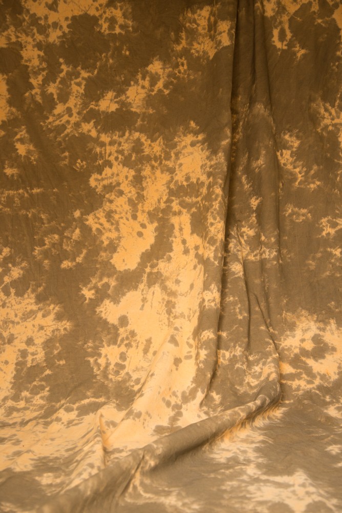 6x9 Ft. Tie-Dye Brown/Orange Muslin Photography Backdrop W112