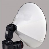 23" Beauty Dish/Reflector Cone for External Speedlites