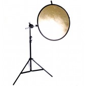 43" 5in1 Round Reflector with Stand and Premium Reflector Arm