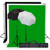 800 Watt Continuous Lighting 10x10 ft  Photo Studio Kit K02