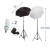 (2) 100 inches Photo Light Stand Umbrella Lights